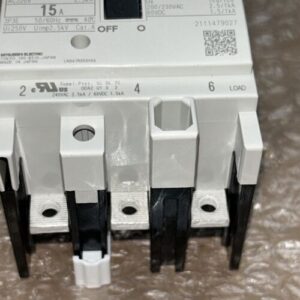 Mitsubishi NF30-FAU 3-Pole Circuit Breaker 15 Amp 240 VAC - Image 3