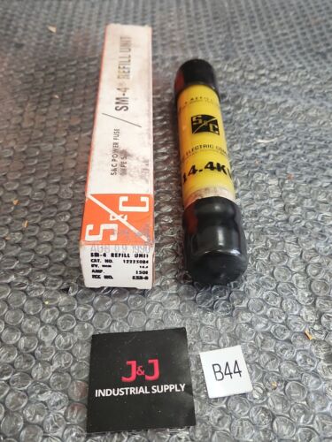 NEW- S&C SM-4 Power Fuse Refill Unit 122250R || FAST SHIPPED + WARRANTY! 🇺🇸 Main Image