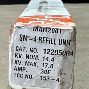 NEW OPEN BOX- S&C SM-4 Power Fuse Refill Unit 30E 14.4 KV 122050R4 || WARRANTY! - Image 2