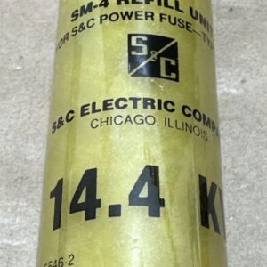 NEW OPEN BOX- S&C SM-4 Power Fuse Refill Unit 30E 14.4 KV 122050R4 || WARRANTY! - Image 4