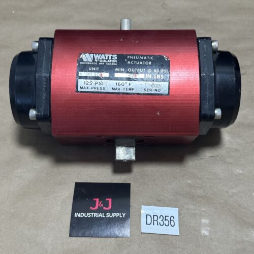 PREOWNED WATTS Pneumatic Actuator PA-400 400in-lbs@80PSI, 125PSI MAX + WARRANTY! Main Image