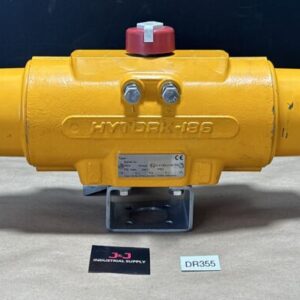 Emerson Hytork-186 Actuator XL0186U-S80-SCW-Y00 + ASCO SC8320G184 Solenoid Valve - Image 1