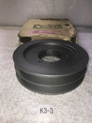 ** New T.B. Woods 5.8-2B 2 Groove Sheave 8” Puly-P05015084# Main Image