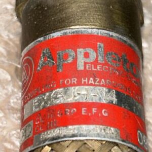 APPLETON EXGJH-14 FLEXIBLE COUPLING, HAZARDOUS LOCATION, 1/2" HUB, 4" LENGTH - Image 2