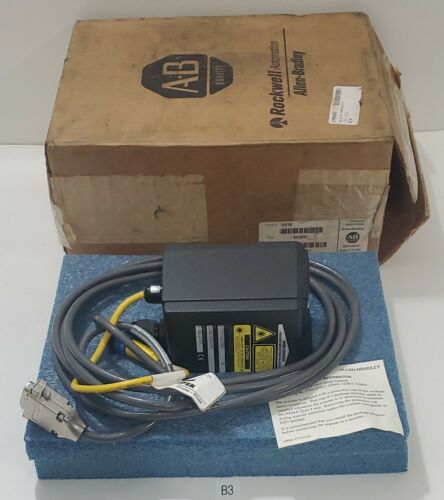 *NEW* Allen Bradley 2755-LD8B1 /A Laser Barcode Scanner Head & Cords + Warranty! Main Image