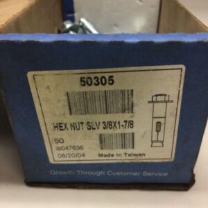 New! Fastenal 3/8" X 1-7/8" Hex Nut Anchor SLV 50305 (Qty28) *Fast Shipping* - Image 2