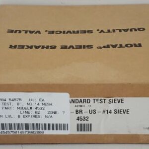 *NEW* U.S.A. Standard Test Sieve No.14 ASTM E-11 Standard 1.4mm 0.0555 +Warranty - Image 9