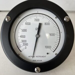*NEW* Meriam Instruments Differential Pressure Gauge 1126 Series 0-10000 GPM - Image 3