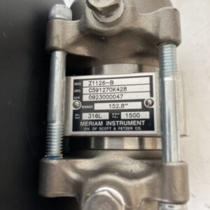*NEW* Meriam Instruments Differential Pressure Gauge 1126 Series 0-10000 GPM - Image 4