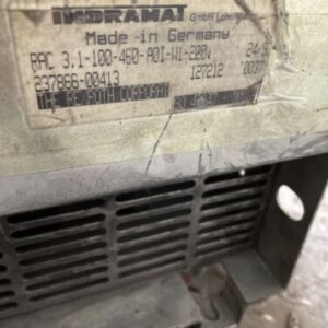 Indramat AC Mainspindle Drive RAC 3.1-100-460-A0I-W1-220 As Is - Image 8