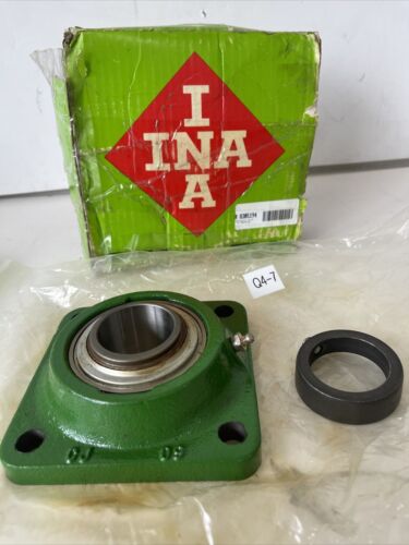 *NEW* INA RCJ 1-1/2" BORE 4 BOLT MOUNTED UNIT BEARING WITH COLLAR + WARRANTY! Main Image