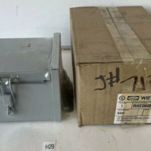 *NEW* Hubbell Wiegmann RHC060604 Enclosed Electric Box + Warranty/Fast Shipping! - Image 1