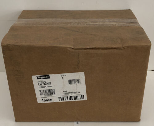 *NEW IN FACTORY BOX* Hoffman F1010GAGV Telescope Fitting 46650 + Warranty! Main Image
