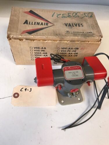Allenair VDS-AA-OR 3/8 120/60 Solenoid Valve Warranty Fast Shipping Main Image