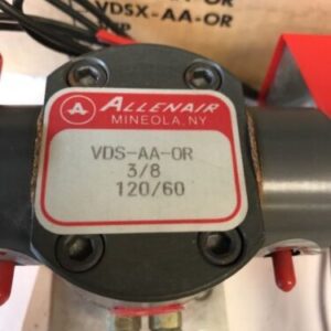 Allenair VDS-AA-OR 3/8 120/60 Solenoid Valve Warranty Fast Shipping - Image 2