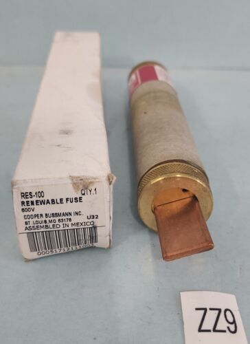 *NEW*Cooper Bussmann RES-100 100A RES100 600V Fuse *WARRANTY+FAST 🇺🇸 SHIPPING* Main Image