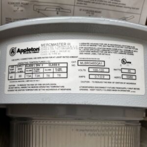 *NEW-In Factory Package* Emerson EGS Appleton MLBRG485QA1 Mercmaster 3 Lo-Pro - Image 3