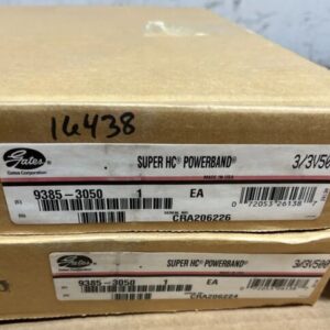 New Lot Of 2 GATES 9385-3050 3/3V500 Super HC Powerband Warranty 🇺🇸 - Image 2