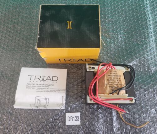 🆕️ Triad Magnetics Transformer F-193U Chassis Mount Single Secondary ||⚡️🇺🇸 Main Image