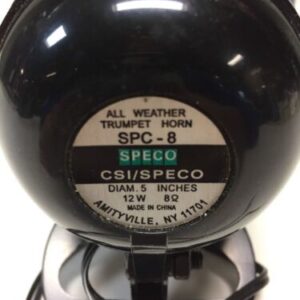 New! SPECO SPC-8 Trumpet Speaker *Fast Shipping* Warranty! - Image 6