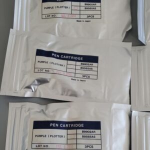 *NEW SEALED* LOT OF 6 = 18 Yokogawa B9565AS Pen Cartridge Purple Plotter Expired - Image 3