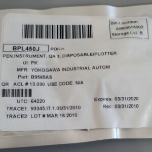 *NEW SEALED* LOT OF 6 = 18 Yokogawa B9565AS Pen Cartridge Purple Plotter Expired - Image 4