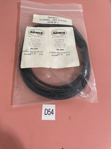 -255 Viton SO8-N-1 O-Rings (Lot Of 10) Fast Shipping +Warranty Main Image