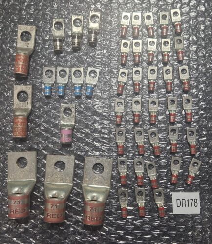 🛠TOOL CRIB SPECIAL* T&B Terminal Lugs Red 71, Pink 42, Blue 24, Red 21 ⚡️🇺🇸 Main Image