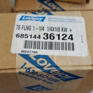 *NEW SEALED* [5] Lovejoy 685144 36124 7S FLNG 1-1/4" Coupling Flange + Warranty! - Image 6