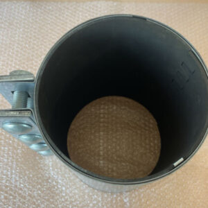 NEW- HP PRODUCTS Galvanized 4-Bolt Compression Coupling Fits 8" O.D. x 10" Long - Image 3
