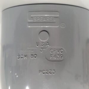 *NEW IN BOX* LOT OF 4 Spears 806-030C 3" CPVC 90° Elbow Socket SCH80 + Warranty - Image 4