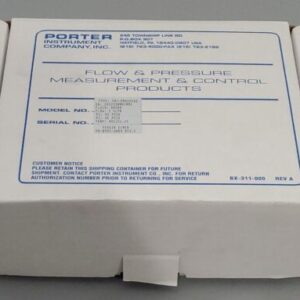 *NEW IN BOX* Parker 201-DNASVCAG Porter Mass Flow Meter Argon 2 SLPM + Warranty! - Image 10