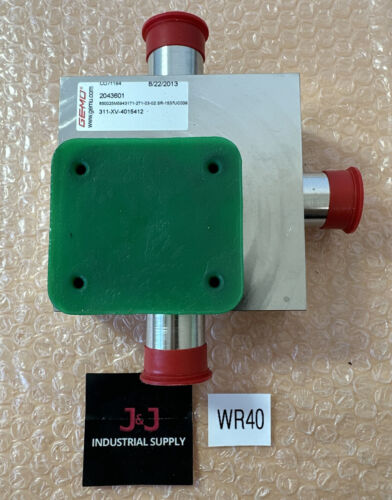 *NEW SURPLUS* Gemü 311-XV-4015412 2043601 Stainless Valve Body + Warranty! Main Image
