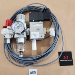 *NEW* SMC AV2000-02-5DZ Solenoid Valve & AW20-02-A Regulator VHS20-02A +Warranty - Image 1