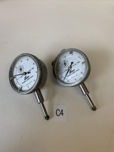 Enco Dial Indicator PN 605-4065 0.5”-0-0005” (Lot Of 2) Fast Shipping! Main Image