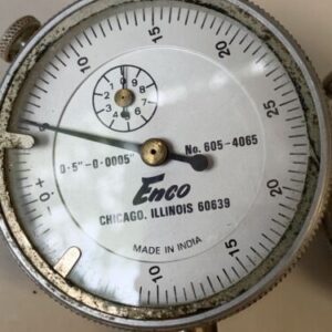 Enco Dial Indicator PN 605-4065 0.5”-0-0005” (Lot Of 2) Fast Shipping! - Image 3