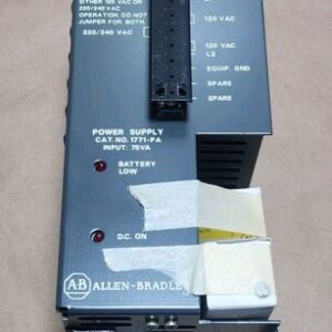 *NEW* Allen-Bradley 1771-PA /B Power Supply 120/220V 50/60Hz 1/.5A + Warranty! - Image 2