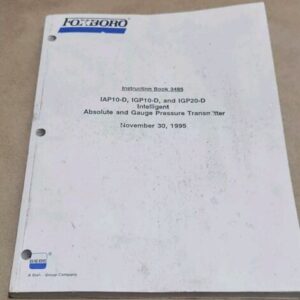 *PREOWNED* Foxboro IGP20-T22C21F-M2L1 Intelligent Pressure Transmitter +Warranty - Image 12
