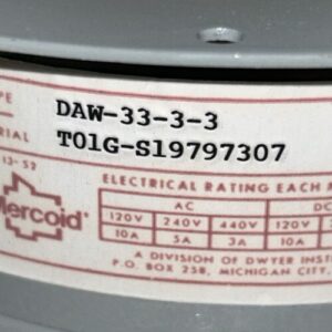 MERCOID DAW-33-3-3 , PRESSURE CONTROL , NEW IN BOX! MAKE OFFER! - Image 2
