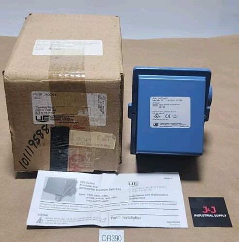*BRAND NEW* United Electric J400-610 Differential Pressure Switch + Warranty! Main Image