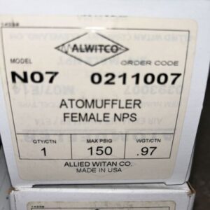 (4) Allied Witan 44AW56 Atomuffler Model 07 NIB Fast Shipping! + Warranty - Image 2