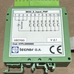 PREOWNED- Tecnos H7PL0000000 MOD 8 Input PNP Phoenix Contact UEGM + WARRANTY! - Image 3