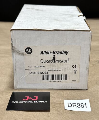 NEW OPEN BOX Allen Bradley 440N-S32033 SER. B Sipha Coded Sensor & Actuator 🇺🇸 Main Image