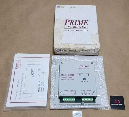 *NEW SURPLUS* Prime Controls DS150 Double Metal Sheet Detector 🇺🇸 + Warranty! Main Image