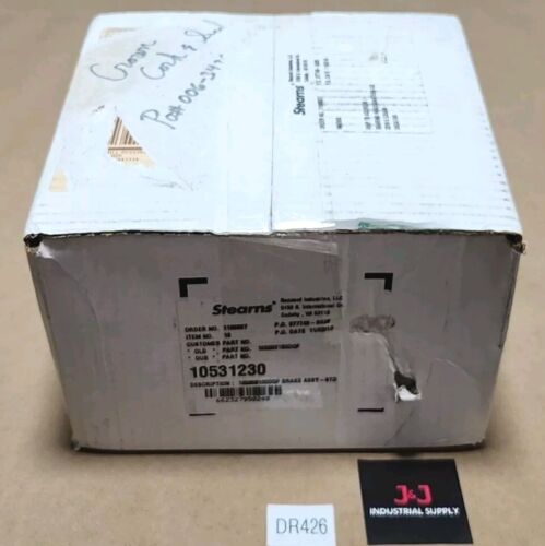*SEALED* Stearns 105606100DQF Spring Actuated Magnetic Brake Assy STD + Warranty Main Image