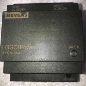 **Siemens LOGO! Power 6EP1332-1SH43 Power Supply 2.5A 24 VDC Output AC 100 -240V - Image 2