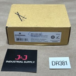 NEW- Emerson SOLA SVL-2-24-100 SVL Series Power Supply 50W 24V DIN PS 100-240VAC - Image 1
