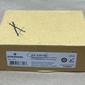 NEW- Emerson SOLA SVL-2-24-100 SVL Series Power Supply 50W 24V DIN PS 100-240VAC - Image 2