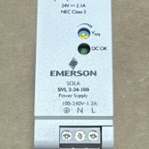 NEW- Emerson SOLA SVL-2-24-100 SVL Series Power Supply 50W 24V DIN PS 100-240VAC - Image 7