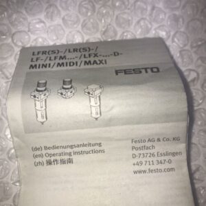**New In Box FESTO LFR-3/8-D-MIDI 159582 Filter Regulator MA-50-16-1/4 356759# - Image 4